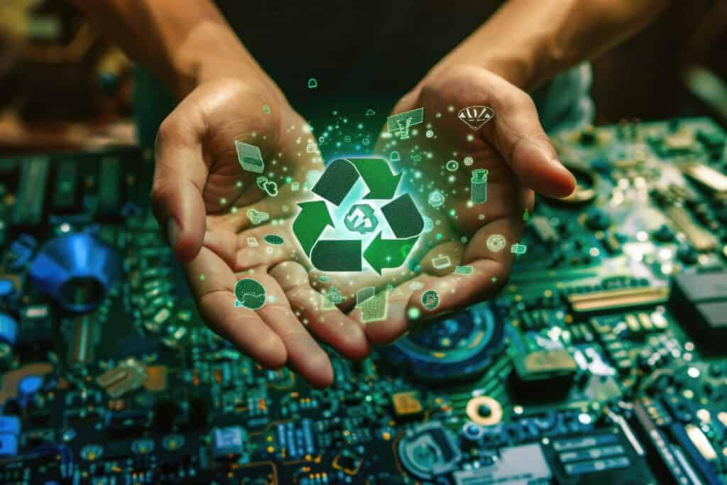 Recycling Supports Green IT Policies